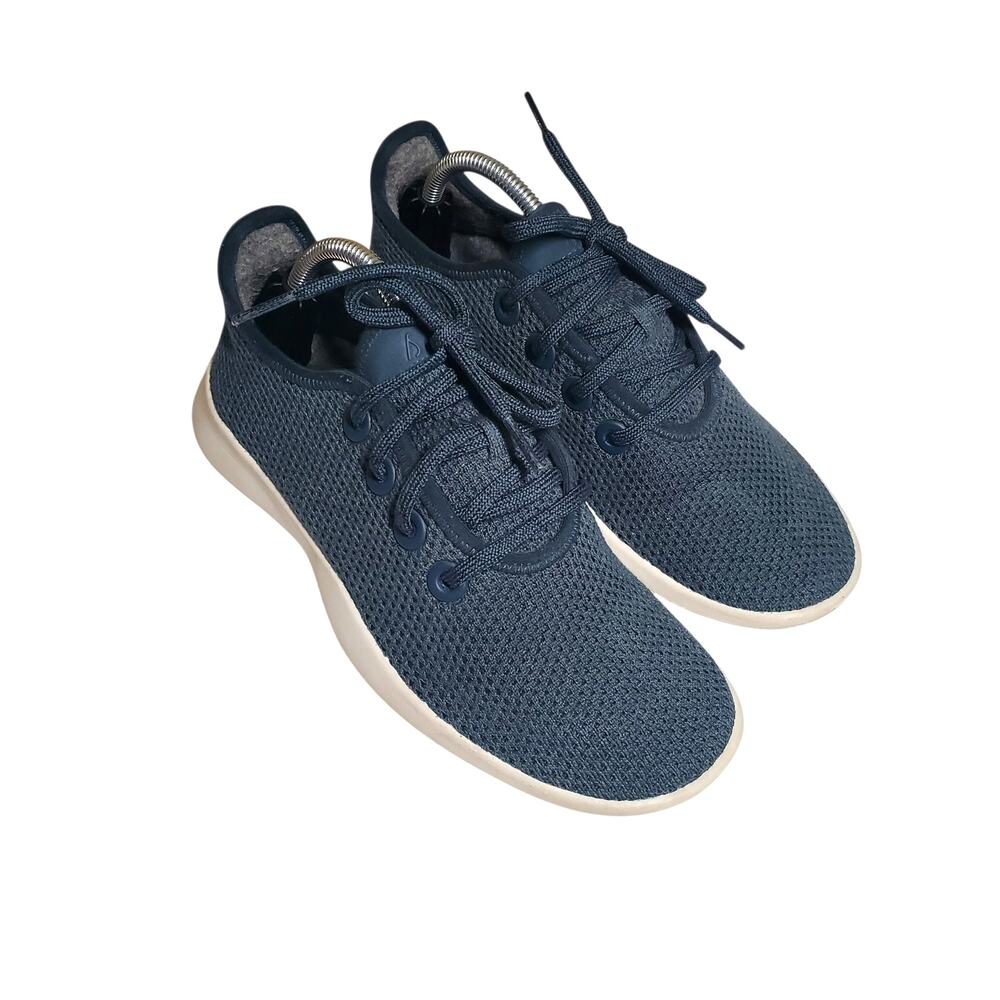 Allbirds Women's Tree Runner Navy Blue Sneakers Size 7 Eucalyptus Fibers Running
